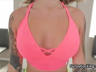 I can't believe how that workout turned into deepthroat sex with big tit Anna Chambers, it's wild