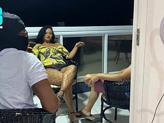 Brazilian Bull Threesome With Amateur Wife And Husband Watching Casada Fodendo Com Dois Menage Amador Putinha Com Amigos