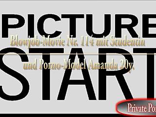 what a night blowjob on the terrace ending with cum in mouth!