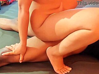 Curious Contrast As Curvy Woman Enjoys Intense Fucking Just The Way She Craves It