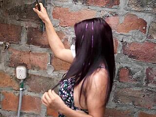 Electrical engineer here to fix your electric fluid, but now I'm fucking you hard as the sexy Latina housewife