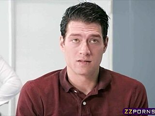 i'm the busty blonde assistant getting fucked doggystyle in high heels hard