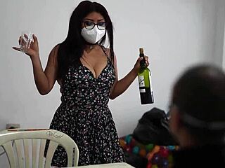 Electrical engineer here to fix your electric fluid, but now I'm fucking you hard as the sexy Latina housewife