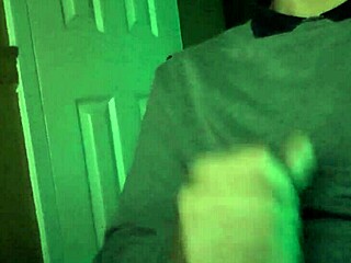 Masturbating solo for my girlfriend with intense strokes