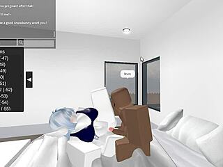 enjoying a casual encounter with a random beauty in condo roblox 02