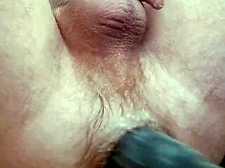 big cock makes my anal orgasm explode with huge dildo toy in ass