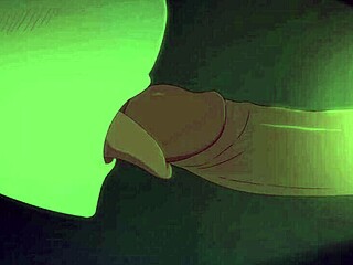 Festive Christmas Blowjob With Cumshot