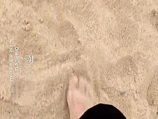 Bare Feet Sensory Play In Sand For Fetish Lovers