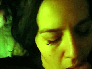 Amateur Slut Sucks Cock but Ends Up Gagging on Deep Throat Action