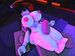 roblox couple gets wild with huge cock pounding and creampie finish