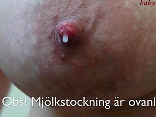 Štyridsiatnička milfka objavuje krásu laktujúceho mlieka v maminčinej roly