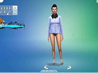 Sims 4 - milf ja goottimilf yhdessä asuen panee eri tyyppejä