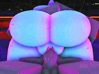 roblox couple gets wild with huge cock pounding and creampie finish