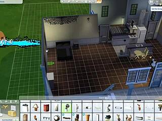 Sims 4 - revisiting the sims and having a milf and a goth milf live together and have sex with different people