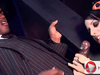 Anna Joy and Sasha Rose Go Wild in Crazy British Slut Interracial Anal Action