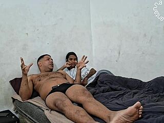 Morning coffee routine in the kitchen