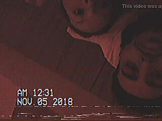 She was enjoying donuts when he started pounding her young pussy hard until a raw creampie finish