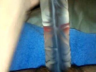 Wife Hayley, Grab That Big Dildo and Slide It In Deep for Pt1 Action