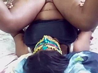 Naughty Black Latina with Huge Saggy Tits and Big Ass Takes Deep Anal Cumshot!
