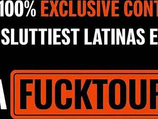 big round booty colombian slammed doggystyle by massive american cock