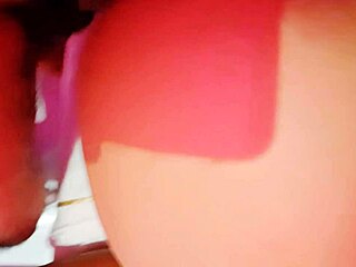 Fat curvy Mexican young bbw gets fucked doggystyle on bed while boyfriend works