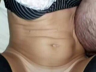 Whore Wife Gags on Huge Cock While Taking Deepthroat Choking from Big Dildo