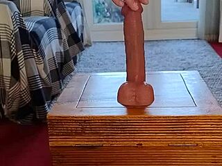 Who Wants To Replace My Dildo In This Naughty Homemade Orgasm Session