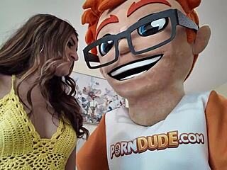 Julia James rides my big cock reverse cowgirl style after blowjob and doggystyle in petite teen casting.