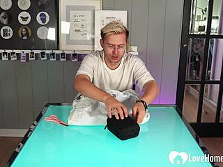 Hey, this redhead cutie with natural tits gets her pussy pounded hard in doggystyle and missionary by her tattooed couple partner.