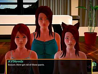 Hermanastras 18+ folladas duro por hermanastro en trío FFM con garganta profunda y corrida