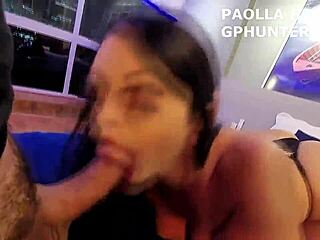 Paolla Hotwife Nails Masked Bull While Hubby Cheers!