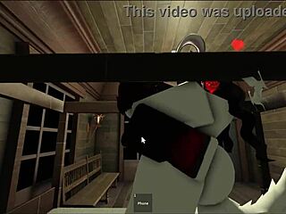 מסיכה דופק קוספלייירית מנמנמת כמעט גומר בפנים