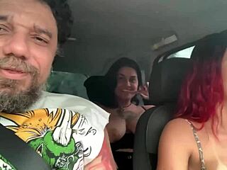 check out pernocas rocking that bluezao right in the heart of sao paulo with her big tits and redhead vibes 🍑🔥