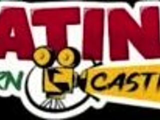 Emily Sinnner, shy emo alt goth Latina with big booty, takes monster cock in tight pussy for first time porn casting. CUM IN MOUTH ends the interracial interview