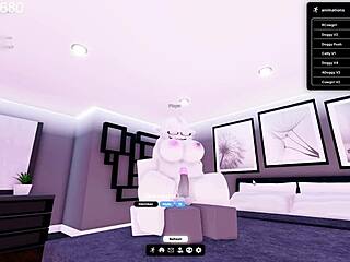 So, like, this Roblox sex 3 scene with big cock pounding big tits and ass in wild action