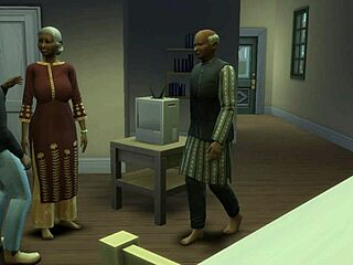 Indian maa and bet engage in intense anal fucking session