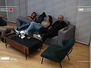 I grab my friend's Colombian girlfriend for a hot fuck after her workout session