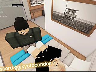 Estate Agent Blonde Hints at More Than Just a Tour with Intense Encounter