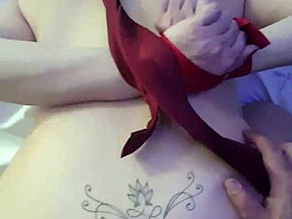 i feel so exposed with my big ass tied up for amateur anal sex