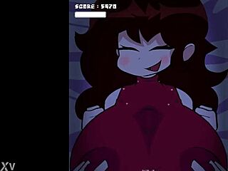 Fnf gf gets titty fucked hard