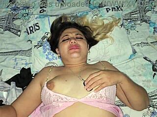 hey that blonde is getting fucked hard before bed in her pajamas 😏