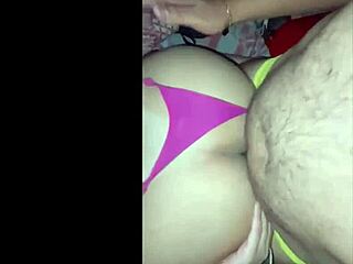 Brazilian amateur performs in various sequences with bunduda focus