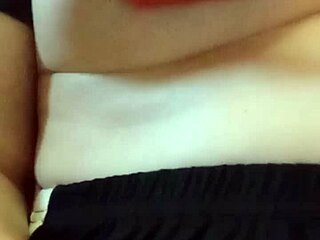 Gretala displays extreme nipple excitement on huge natural tits