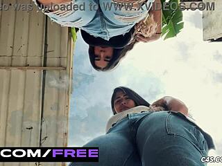 Towering latina GODDESSES play with tiny 18+ SOLDIERS in 4k crush fetish!