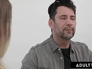 adult time - bored babe breezy bri caught pillow humping by stepdad