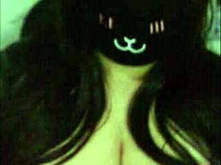 Look at my big goth tits bouncing on this webcam show