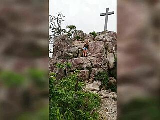 leyne rodriguez gets wild fucking on a colombian mountain, loving every intense moment 😈🌄