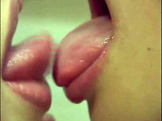 Definitive compilation of sloppy closeup Asian lesbian kissing scenes