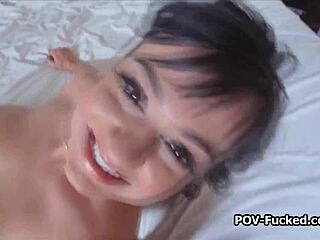 Juggy teen 18+ amateur rides my cock hard on this video