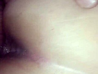 we're back married slut with soaked pussy getting pounded by the comedor